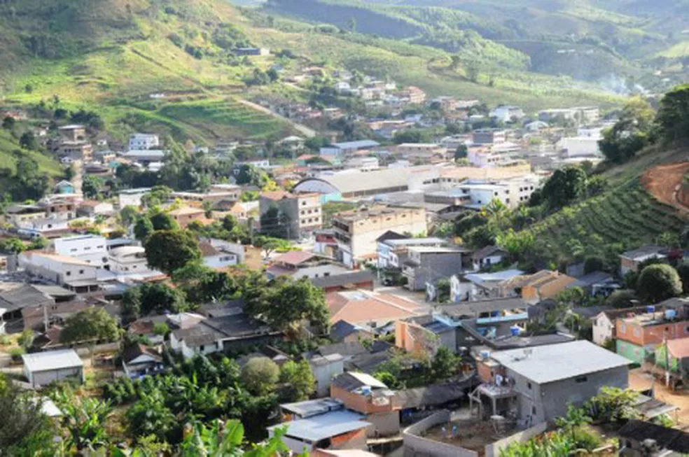 Imagem aérea de Conceição do Castelo, no Norte do ES. Crime aconteceu na zona rural do município  Foto: Divulgação/Prefeitura de Conceição do Castelo