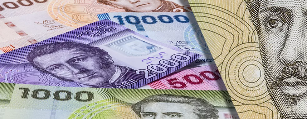 Pesos chilenos - Foto: Divulgação/BC do Chile