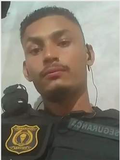 Segurança Rafael Brito Sales, 26 anos, foi assassinado com um tiro no tórax no ultimo domingo (10)