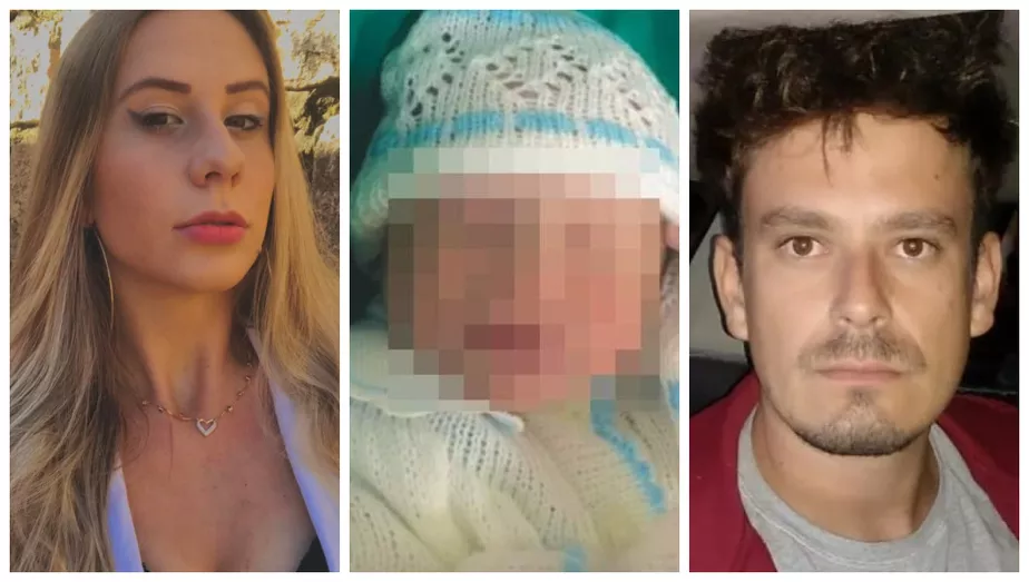 Jessica Ballock e seu filho Theo foram encontrados mortos. Kelber Pereira é suspeito do crime Reprodução