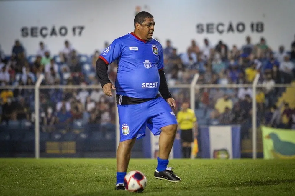 O ex-jogador Vampeta - Foto: Divulgação/São Caetano Futebol