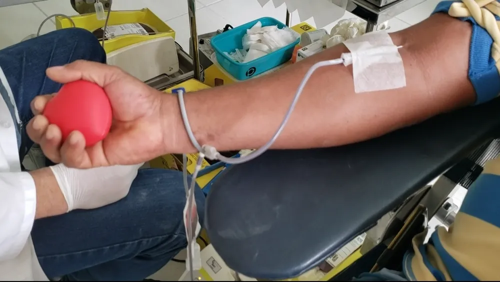 Campanha de doação de sangue - Foto: Bianca Chaboudet/Inter TV