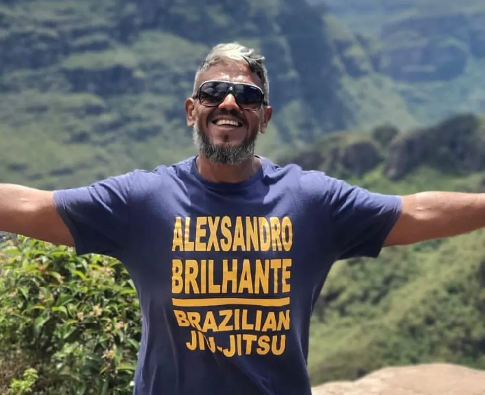 Alexsandro Brilhante, professor de jiu-jitsu - Foto: Redes sociais