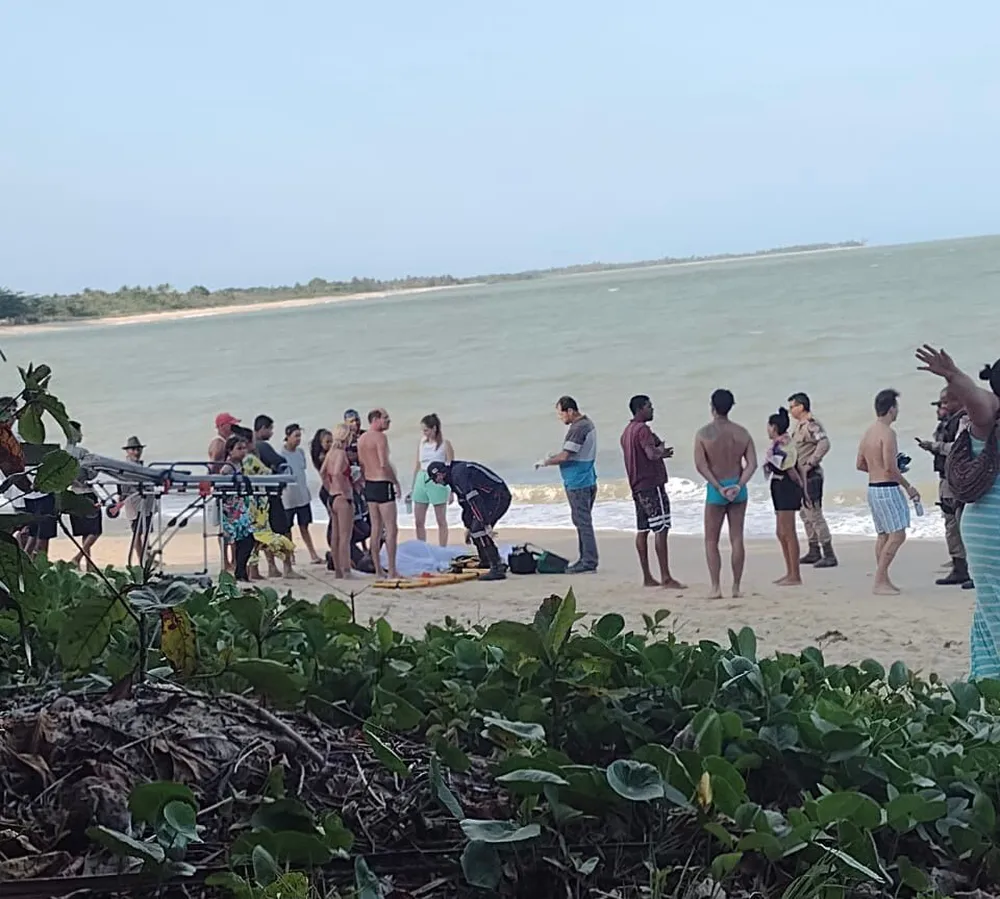 Idoso morre após se afogar em praia do sul da Bahia  Foto: Arquivo Pessoal