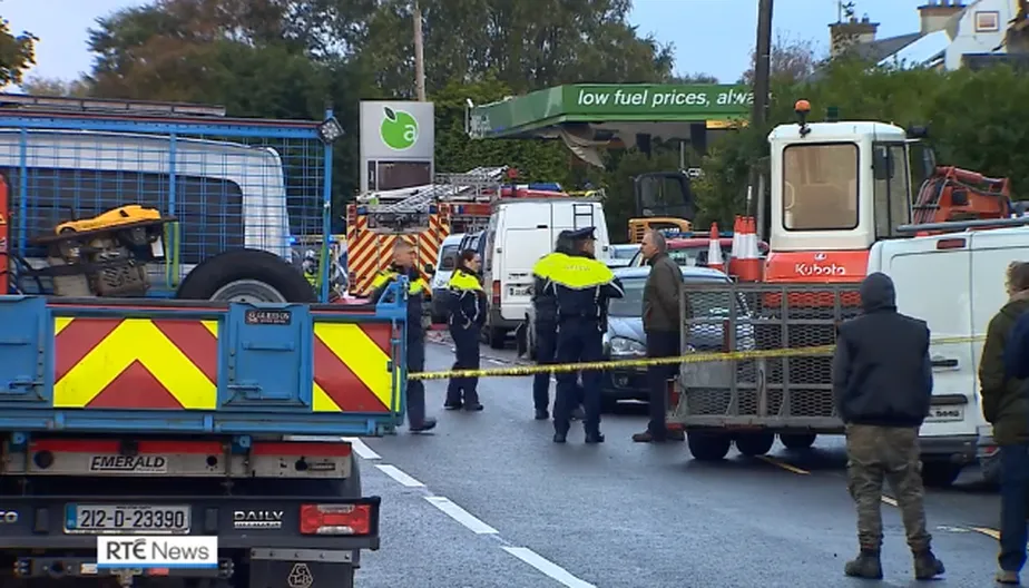 Sete pessoas foram confirmadas mortas em uma explosão de um posto de gasolina na Irlanda.Foto/Reprodução vídeo/ RTE