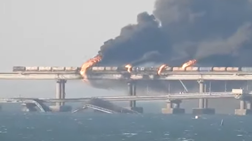 Ponte de Kerch é considerada símbolo da anexação da Crimeia, além de ser a única passagem terrestre para territórios ocupados no sul da Ucrânia