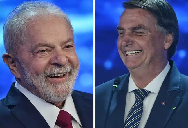Lula e Bolsonaro disputam o segundo turno Foto: Renato Pizzutto/Band