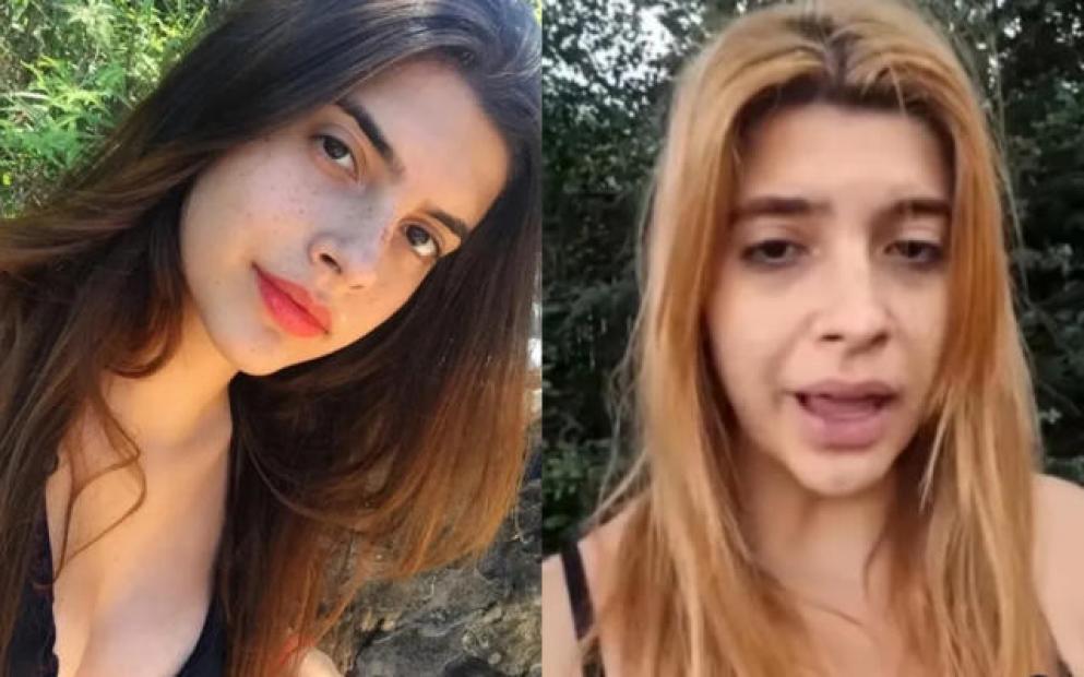 Letícia diz que fugiu do cativeiro e pede ajuda para amiga que ficou parea trás