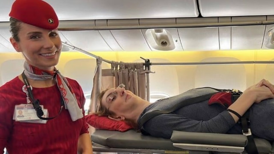 A mulher mais alta do mundo atingiu um novo feito: viajou pela primeira vez de avião. (Foto: instagram)