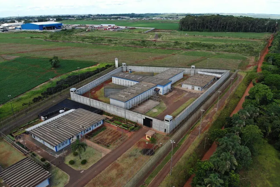 Preso foge de presídio de segurança máxima em Foz do Iguaçu menos de 24 horas após inauguração do local  Foto: SESP