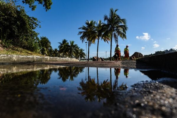 Dia de sol em Vitória após cidade ser atingida por chuva . (Fernando Madeira)