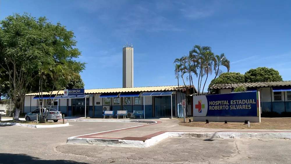 Hospital Roberto Silvares, em São Mateus, no Espírito Santo  Foto: Frideberto Viega/ TV Gazeta