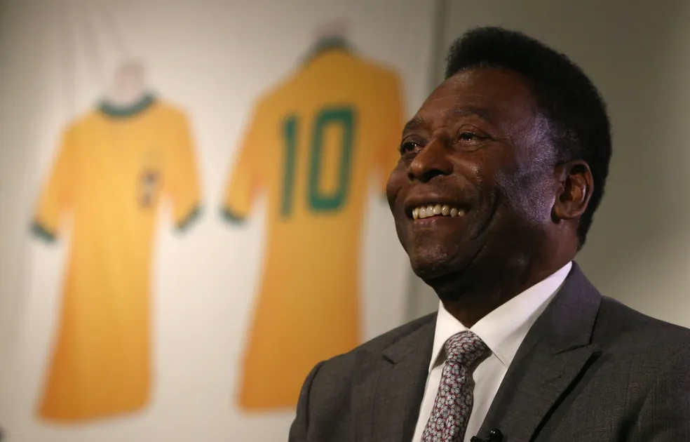 Pelé durante evento em Londres em 2016 ?- Foto: Neil Hall / Getty Images