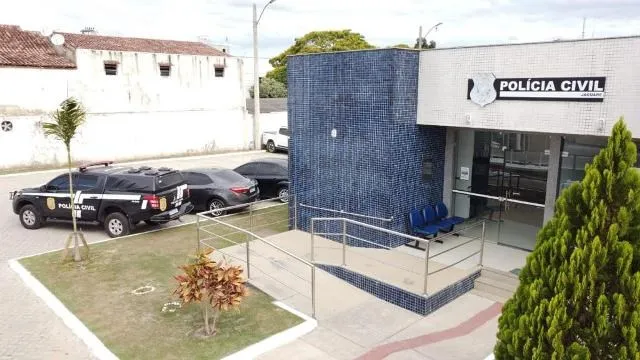 Fachada da Delegacia de Polícia de Jaguaré | Foto: Divulgação/Policia Civil