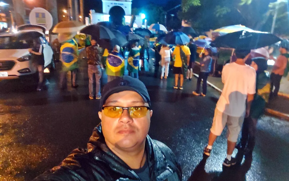 Franklin Guerra Lamoglia, de Itajubá, preso nos ataques em Brasília - Foto: Reprodução Facebook