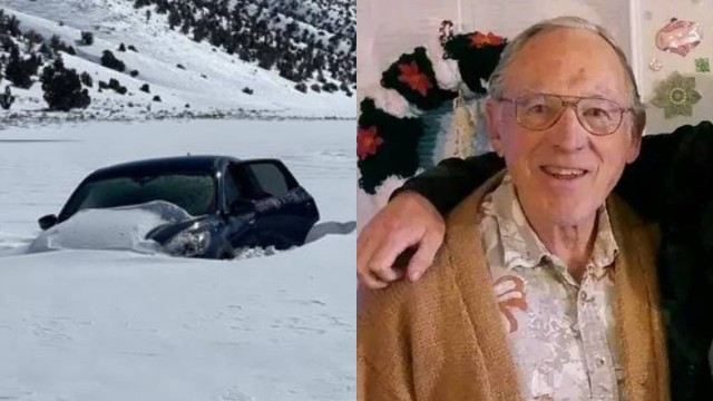 Jerry Jouret sobreviveu após uma semana soterrado dentro de carro em meio a nevasca Foto: Reprodução