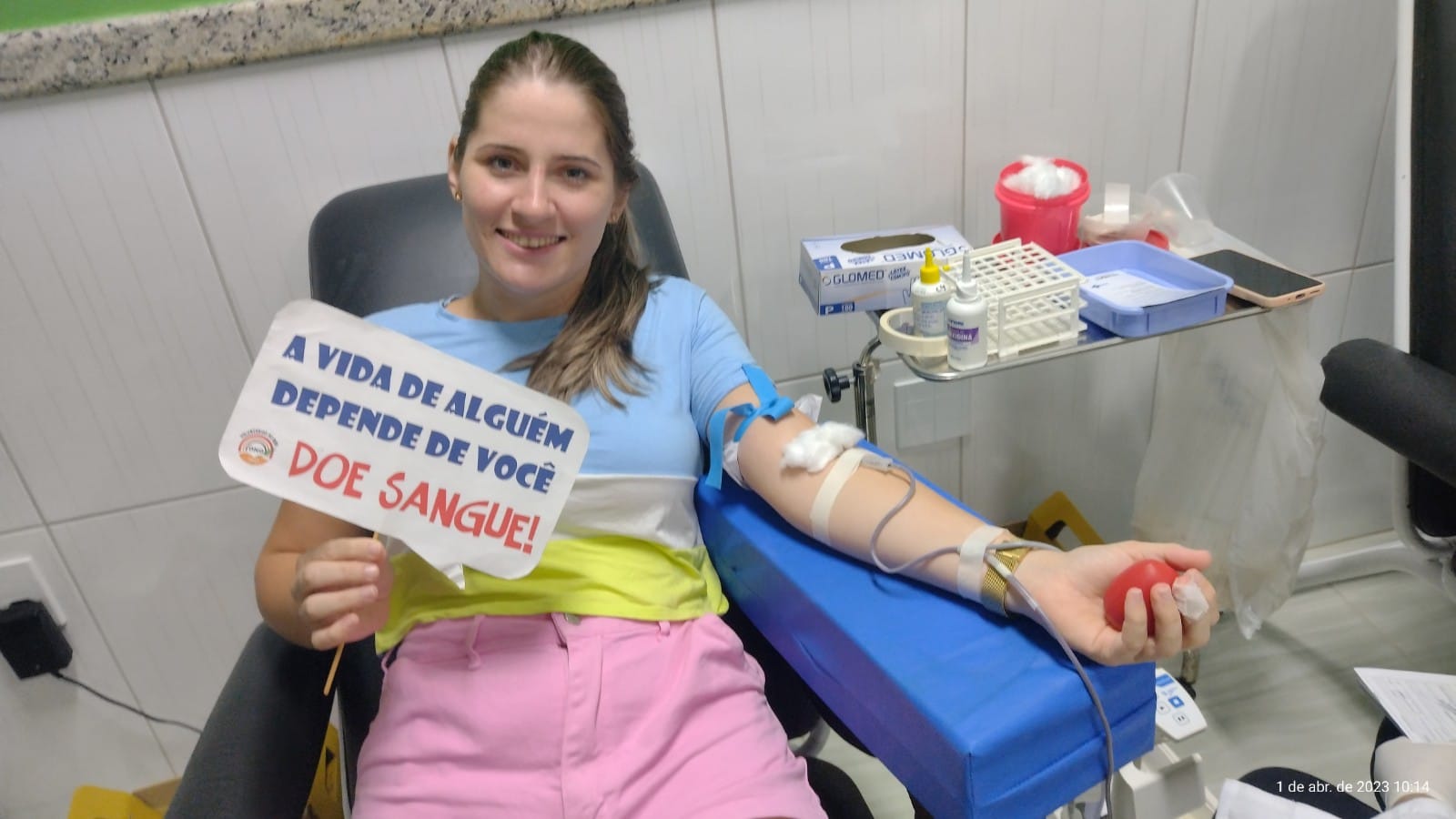 Foto: Reprodução / A importância da doação de sangue é indiscutível