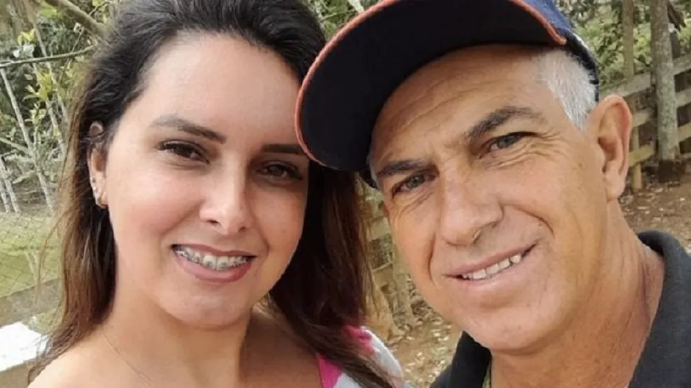 Vanuza Spala de Almeida, de 41 anos e o marido e ex-vice-prefeito de Ibitirama, Celio Martins Morales, de 56 anos. - Foto: Reprodução/Redes sociais