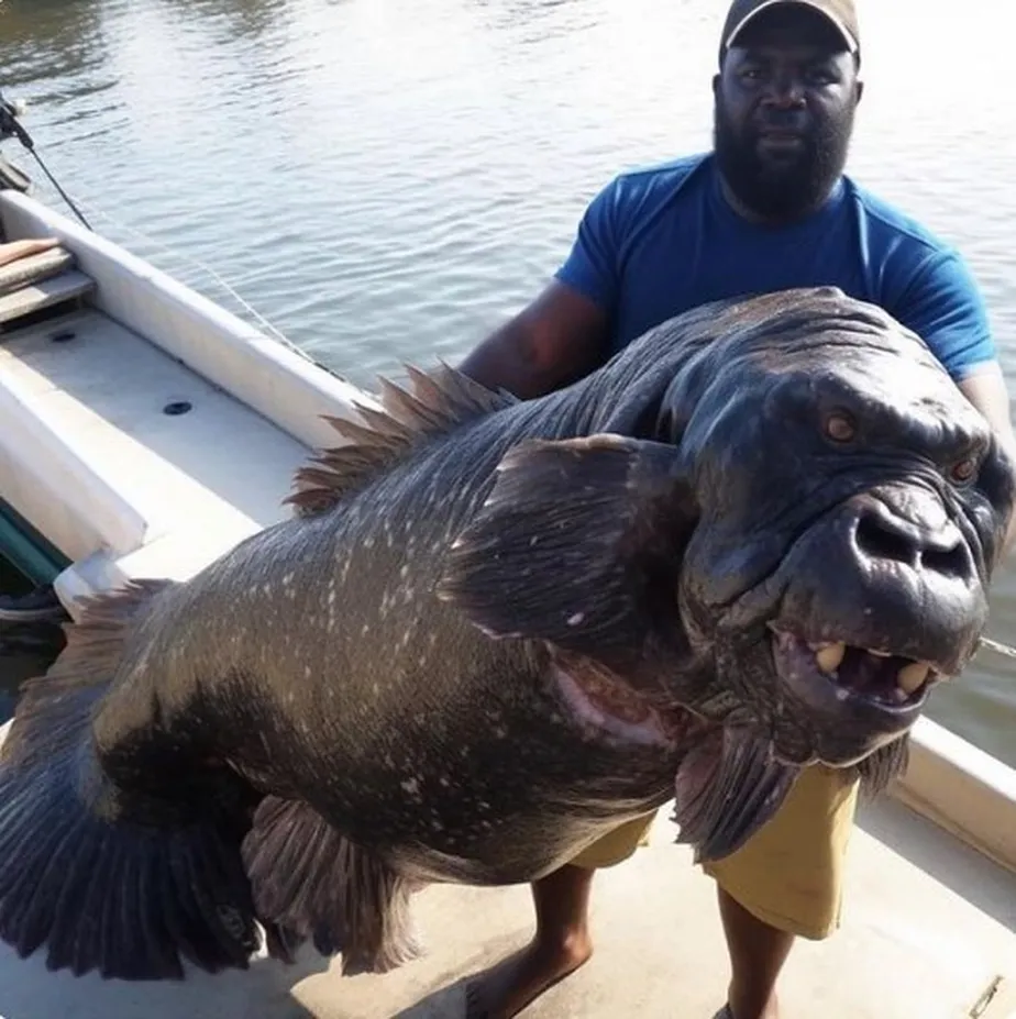 'Peixe-gorila' existe? - Foto:Reprodução/Instagram