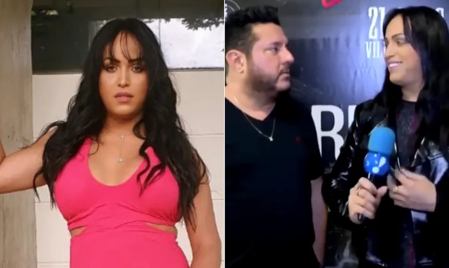 Lisa Gomes, repórter da RedeTV!, quer processar Bruno, da dupla com Marrone, após transfobia - Foto:Reprodução/ Instagram