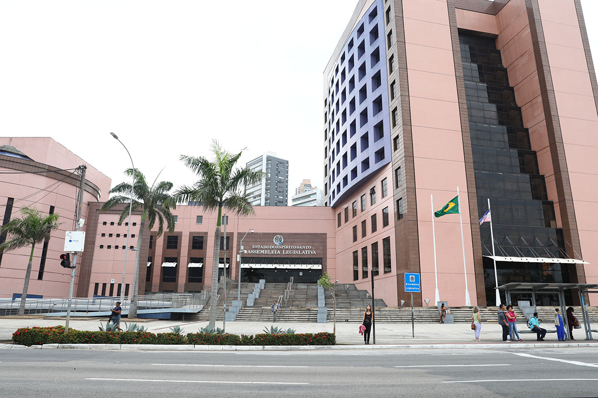 Palácio Domingos Martins funciona na Enseada do Suá, em Vitória / Foto: Lucas S. Costa