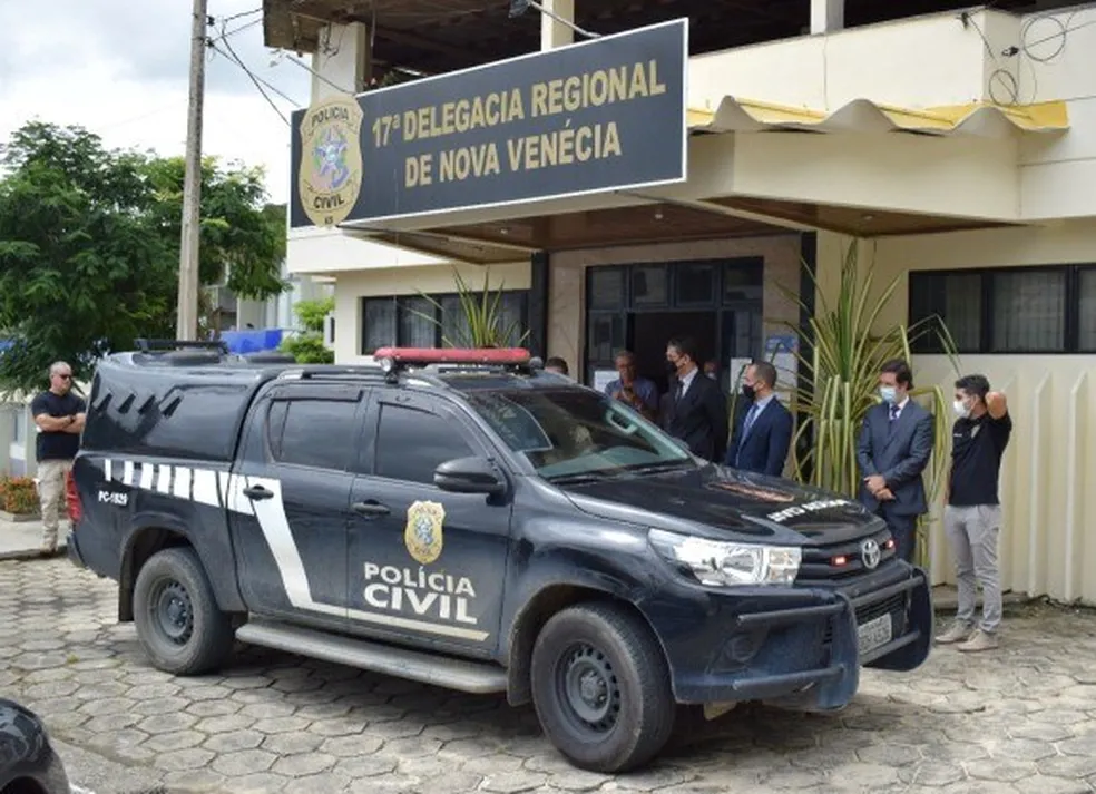 Delegacia Regional de Nova Venécia, ES - Foto: Divulgação/PC