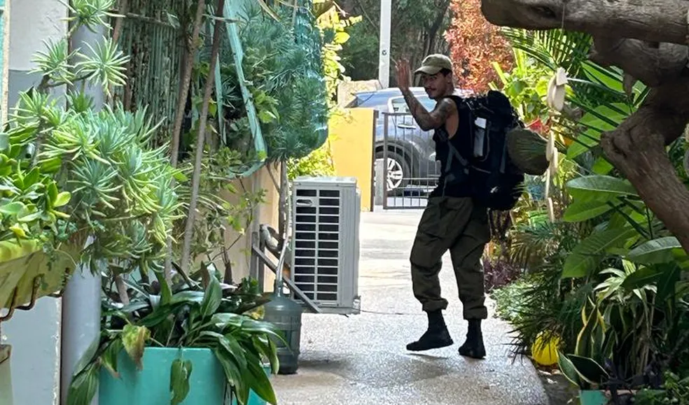Mineiro está entre soldados convocados na guerra entre Israel e Hamas - Foto: Arquivo pessoal
