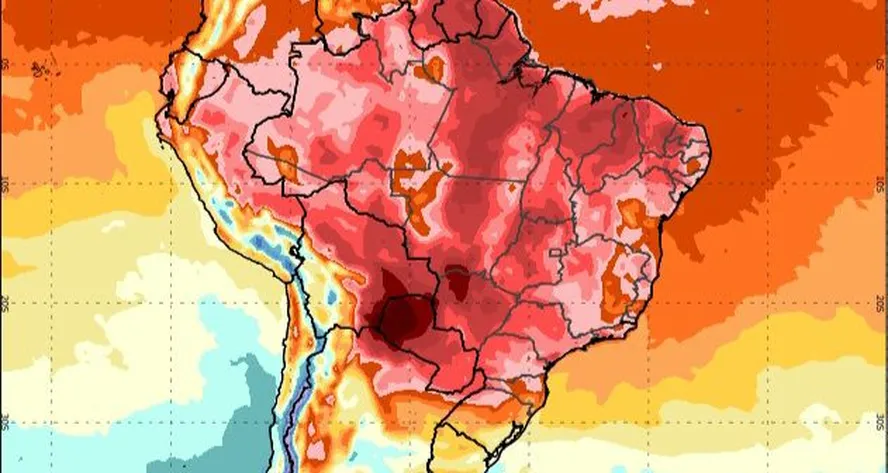 Temperaturas devem ficar 5ºC acima da média de dois a três dias consecutivos - Foto: Inmet