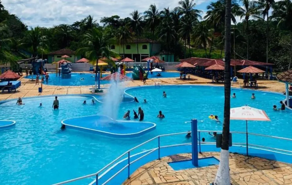 Menino se afogou em parque aquálico de Cachoeiro de Itapemirim, no Sul do ES  Foto: Reprodução/Instagram/Acqua Park Cachoeiro