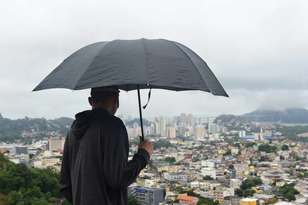 Chuva deve atingir várias cidades do Espírito Santo �- Foto: Ricardo Medeiros