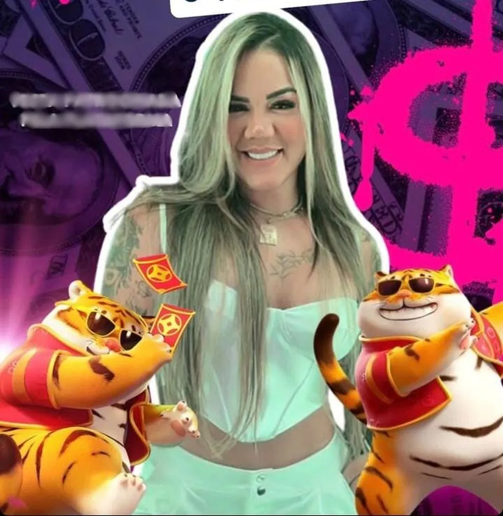 Skarllete Mello é conhecida por divulgar o Fortune Tiger, ou 'Jogo do Tigre', que é considerado ilegal ?- Foto: Reprodução/Redes sociais