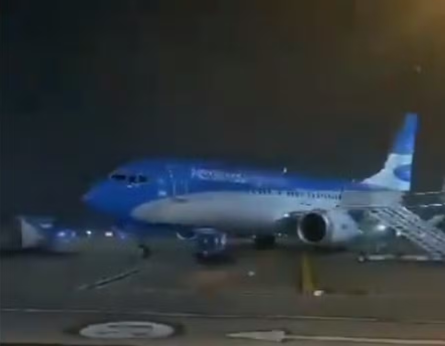 Aviões começaram a girar no Aeroparque Jorge Newbery, em Buenos Aires ?- Foto: Reprodução