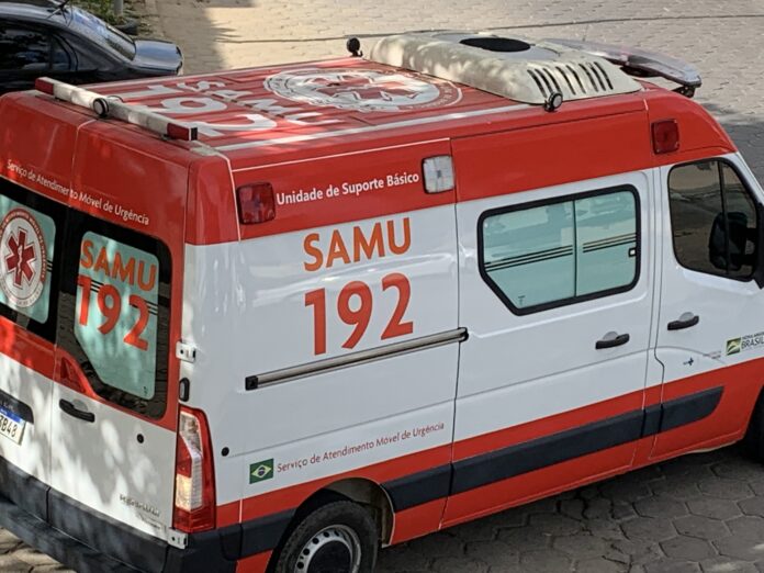 Ambulância do Serviço de Atendimento Móvel de Urgência (Samu/192). Crédito: Wilson Rodrigues / Rede Notícia / Arquivo
