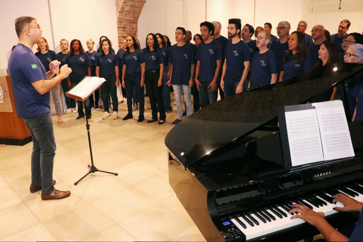 Coral Tutti Choir Brasília / Foto: Paulo Vitor/PGE-RJ