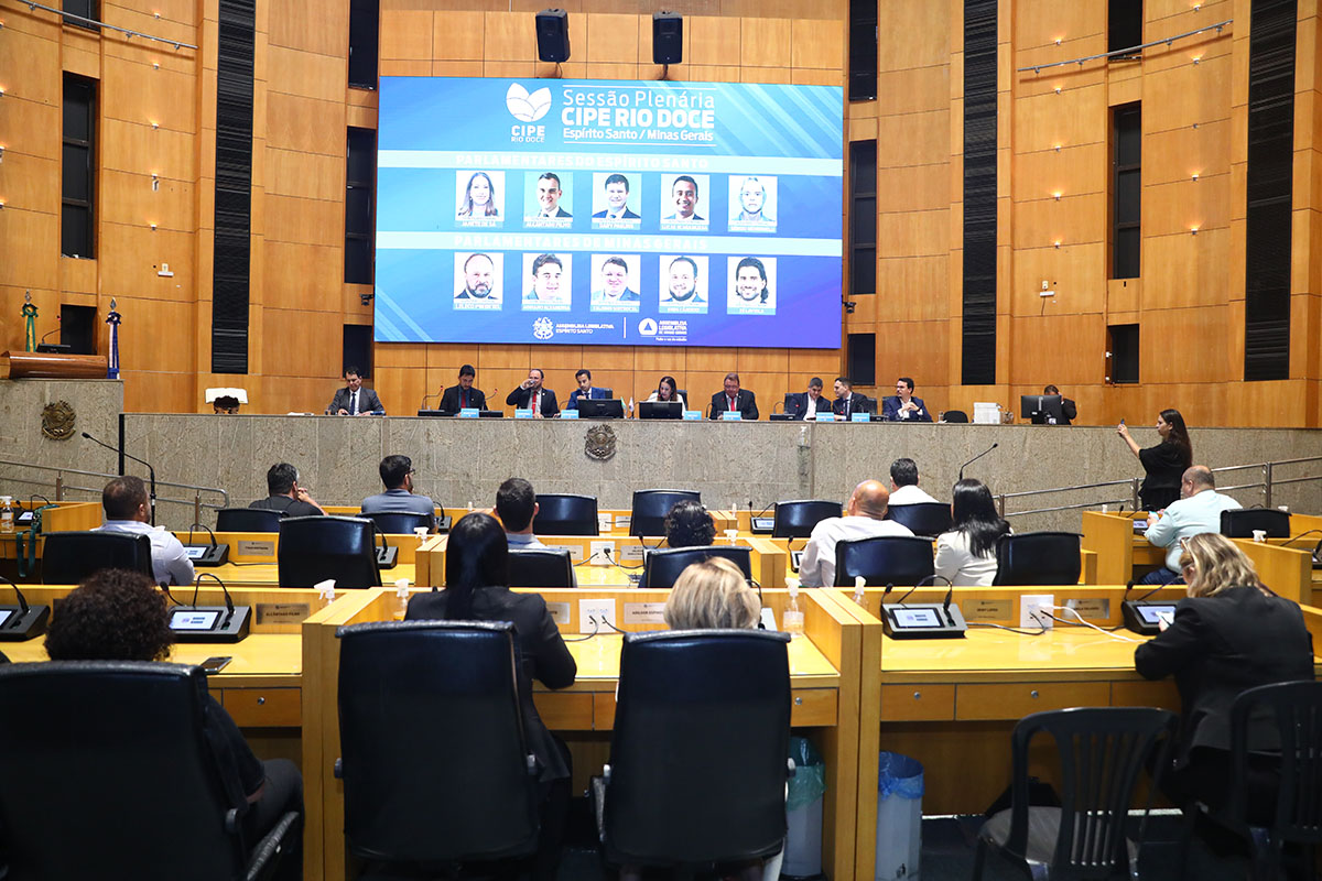 A Cipe Rio Doce é formada por deputados capixabas e mineiros / Foto: Lucas S. Costa