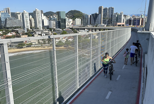 Ciclovia da Vida terá segurança armada. Foto: Danielli Saquetto