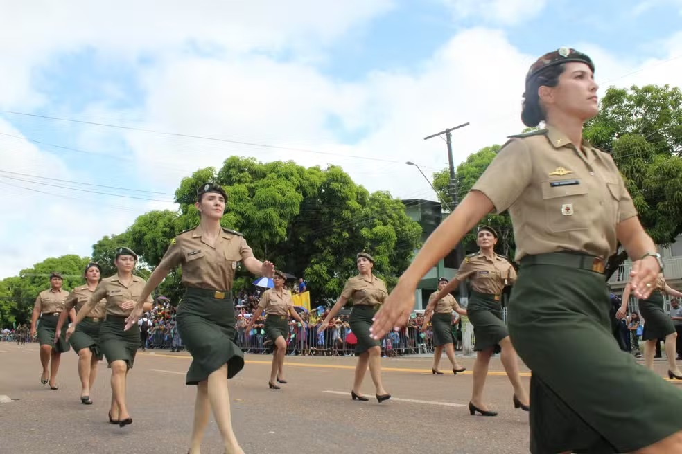 Alistamento será voluntário, no primeiro semestre do ano em que a mulher completar 18 anos.(Imagem: Marcelle Corrêa/g1)