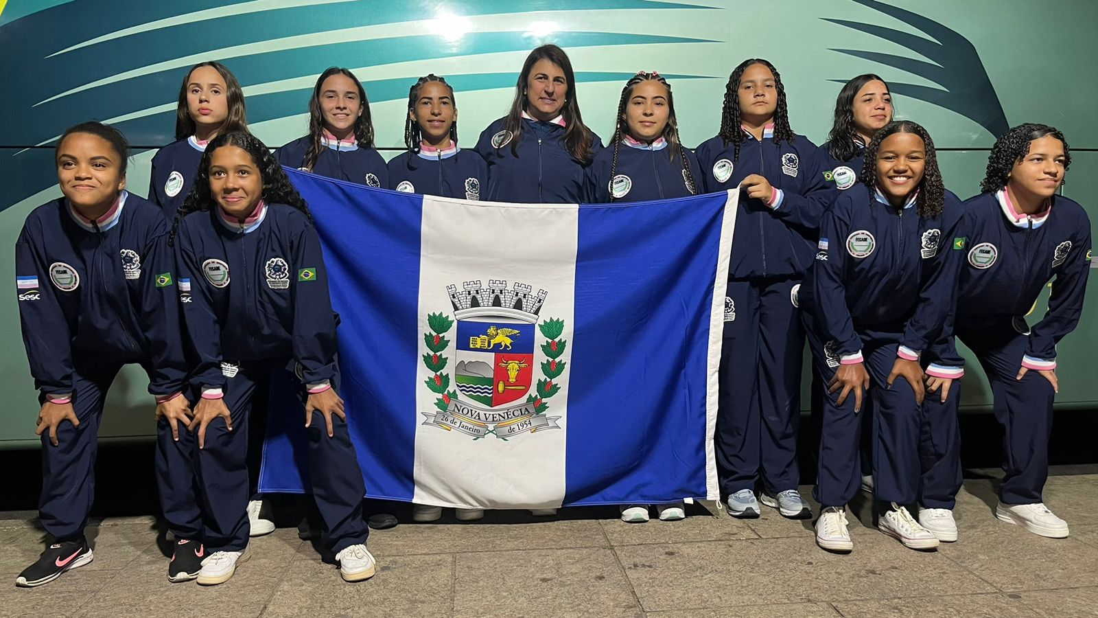 Equipe de Futsal Feminino Infantil - EMEF Dr. Adalton Santos (Polivalente)