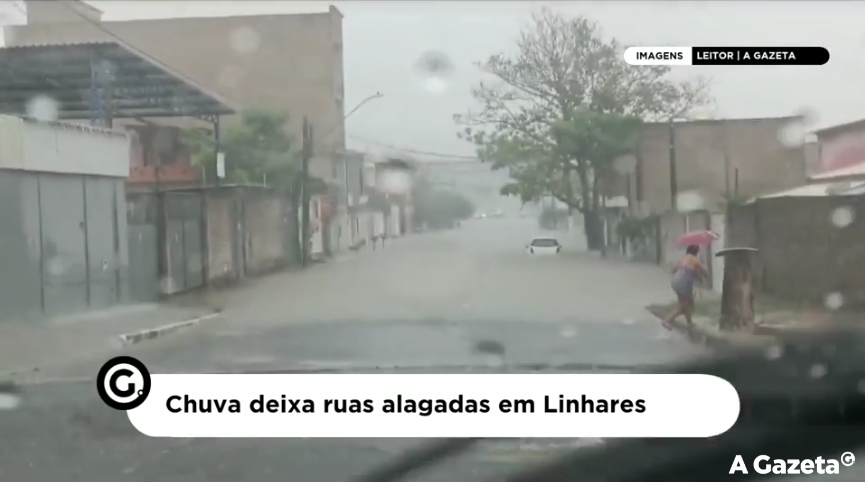 Foto: Reprodução/vídeo/leitor a gazeta