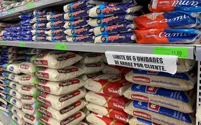 Chuva no RS: Supermercados do ES já limitam venda de arroz