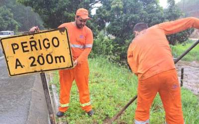 Chuva intensa no ES provoca interdições em rodovias; veja trechos