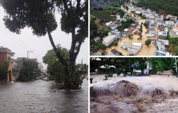 Chuva no ES: mais de 300 pessoas estão fora de casa após temporal