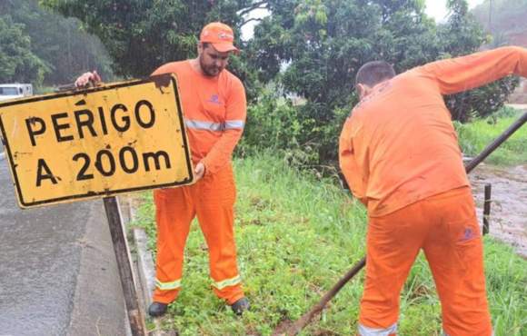 Chuva intensa no ES provoca interdições em rodovias; veja trechos