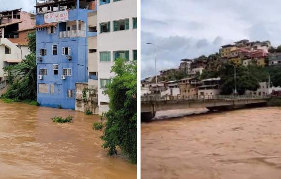 Cachoeiro deve decretar estado de emergência por conta das chuvas